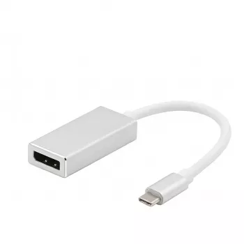VALUE USB3.2 Gen2 -näyttösovitin USB-C – DisplayPort 4K60Hz alumiini