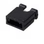 EFB Elektronik osoitepistoke EKSP/G musta, rasteri 2,54 mm, avoin, 100 kpl