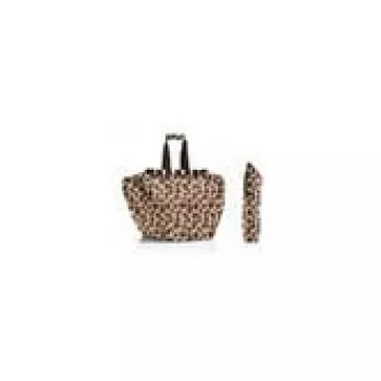 Reisenthel Easyshoppingbag Leo Macchiato (UJ6048) - kauppakassi, 20L, taitettava, polyesteri