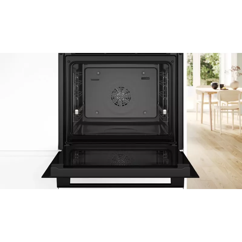 BOSCH HBA334EB4 kalusteisiin asennettava uuni 71L musta
