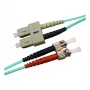 EFB Elektronik ECOFIBER Duplex-patchkaapeli SC-ST OM3 0,5m LSZH 3mm aqua