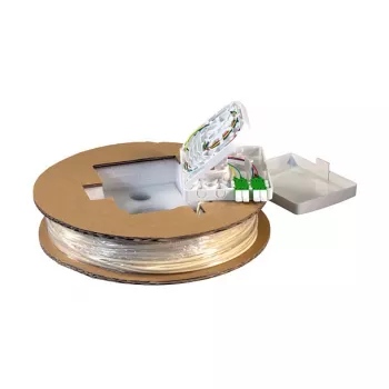 EFB Electronics FTTX Compact Box esiasennettu 2xLC/APC Duplex G.657.A2 50m