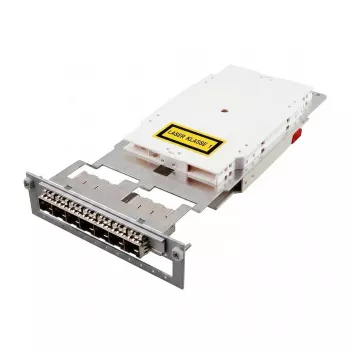 EFB-Elektronik moduulikehys 3U/7TE 12x SC Simplex/E2000 Simplex/LC Duplex, ilman moduuleja