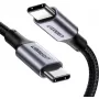 UGREEN USB-C - USB-C alumiinikotelo punoksella 1m