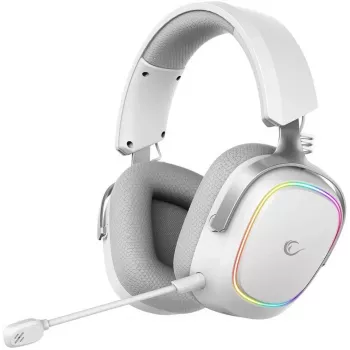 Rampage RETSU langaton over-ear-kuulokemikrofoni BT 2.4G RGB valkoinen