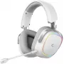 Rampage RETSU langaton over-ear-kuulokemikrofoni BT 2.4G RGB valkoinen