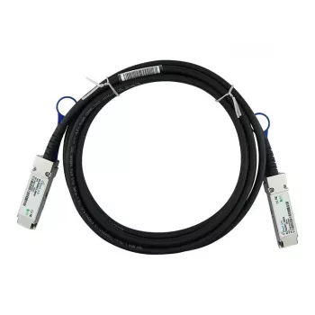 BlueLAN 10411-BL -yhteensopiva Extreme Networks QSFP28 Direct Attach -kaapeli, 100GBASE-CR4, InfiniBand EDR, 30AWG, 1 metri