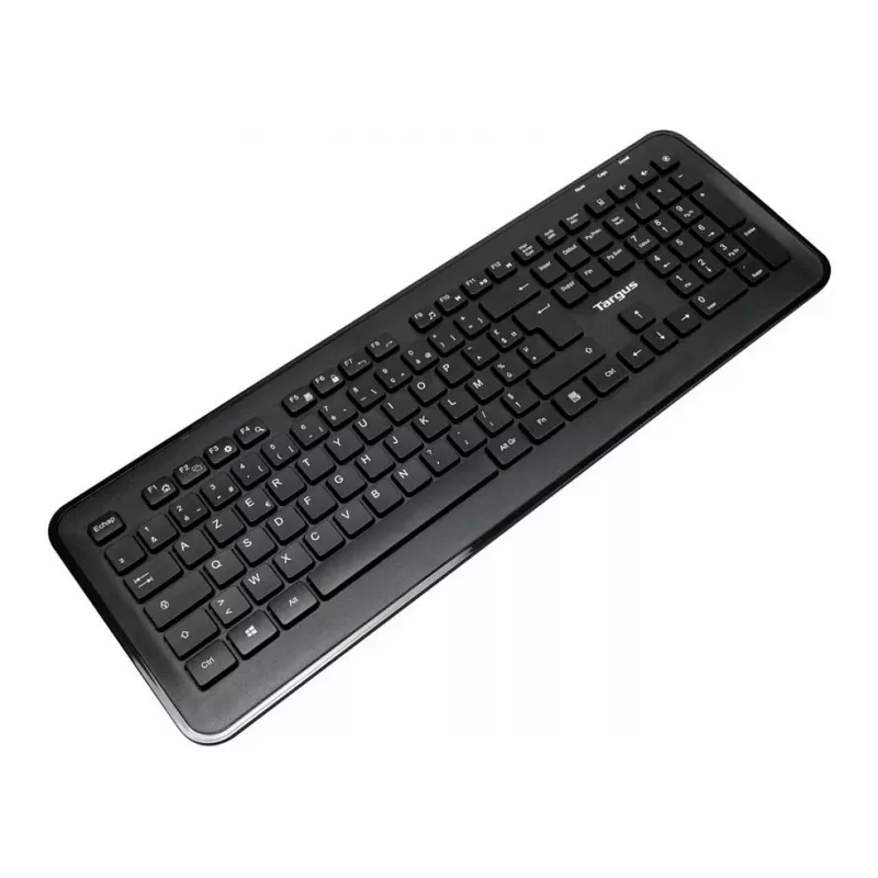 Targus AKM610FR langaton näppäimistö- ja hiirisarja - täysikokoinen - AZERTY - ranskalainen asettelu - musta