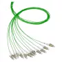 EFB-Elektronik kuitu-pigtail LC OM2 50/125 µm vihreä 2 m
