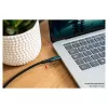 Good Connections USB 2.0 -lataus- ja datakaapeli 100W digitaalinäytöllä USB-C - USB-C 1 m musta