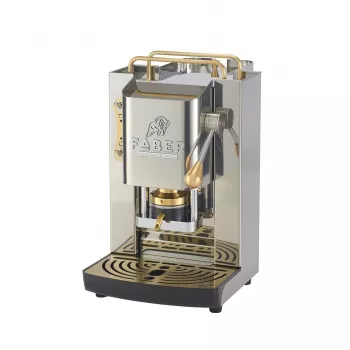 Faber Pro Inox Deluxe Glossy Brass espressokone