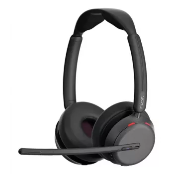 EPOS IMPACT 1000 MS UC ANC WL USB-C+A on-ear Bluetooth-kuuloke USB-C BT -donglella BTD 900c