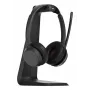 EPOS IMPACT 1000 MS UC ANC WL USB-C+A Stand on-ear Bluetooth-kuuloke lataustelineellä CH 40 ja USB-C BT -donglella BTD 900c