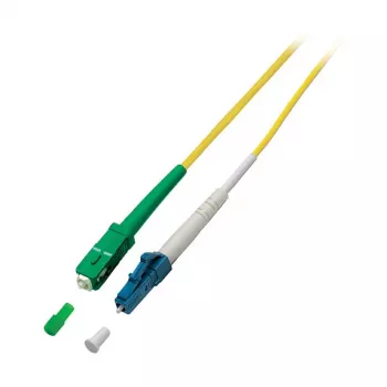 EFB simplex-parikaapeli LC-SC/APC OS2 G657A2 1m LSZH 2mm keltainen