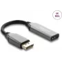 Delock aktiivinen DisplayPort 1.4 - HDMI -sovitin 8K HDR-toiminnolla