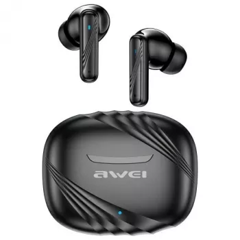 AWEI TA6 ANC Bluetooth-kuulokkeet musta