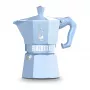 Bialetti MOKA EXCLUSIVE 3 kupin liesiespressokeitin vaaleansininen (9061)