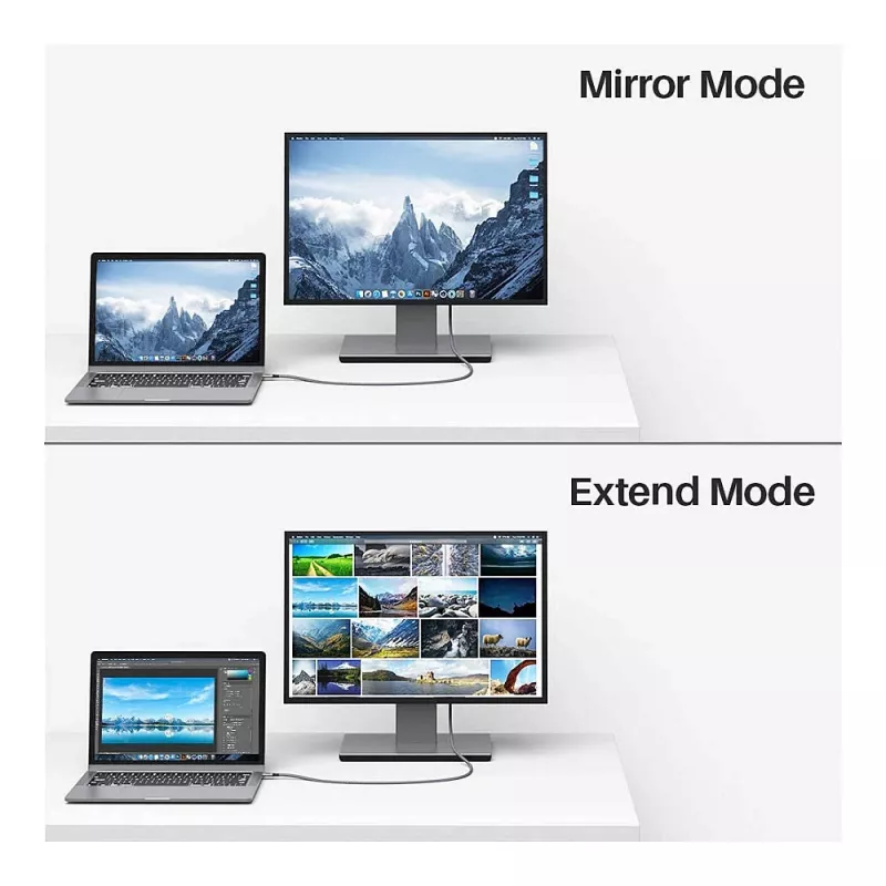 Equip USB-C 3.2 - USB-C Active Optical -kaapeli 8K PD60W 5m musta