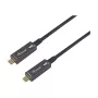 Equip USB-C 3.2 - USB-C Active Optical -kaapeli 8K PD60W 5m musta