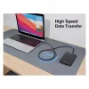 Equip USB-C 3.2 - USB-C Active Optical -kaapeli (AOC) 8K 60W PD 10m musta