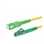 EFB-Elektronik simplex kuitupatchkaapeli LC/APC - SC OS2 G.657.A2 1m 3,0mm keltainen 9/125µm