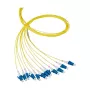 EFB Elektronik kuitu-pigtail LC-APC 8° 9/125 OS2 single-mode keltainen 2 m