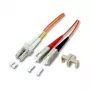 EFB-Elektronik kuitupatchkaapeli LC-SC OM2 1m LSZH oranssi