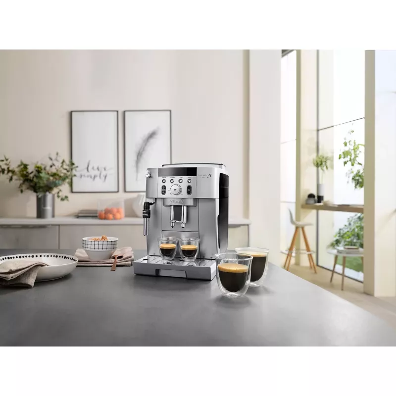 DeLonghi Magnifica S ECAM250.31.SB täysautomaattinen espressokeitin - hopea