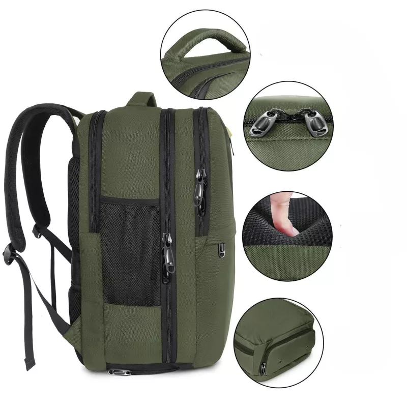 Black Forest KM04 Cabin Travel reppu 50x20x33 cm vihreä