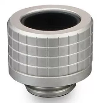 Thermal Grizzly DeltaMate liitin HT14, nikkelöity messinki, G1/4 tuuman kierre, työnnettävä suora liitos 14 mm putkelle
