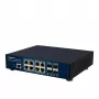 ALLNET täysin hallittava Layer 2+ -kytkin, 12 porttia, 8x GbE PoE+ 300W, 4x SFP, rack-asennus (ALL-SG8612PMJ)