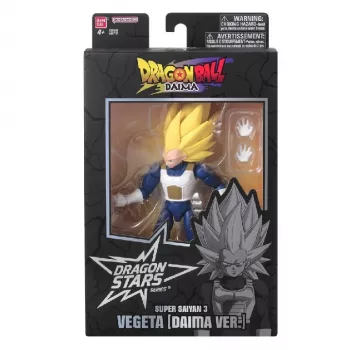 Bandai Dragon Ball Dragon Stars Vegeta SSJ3 (Daima Version) toimintafiguuri