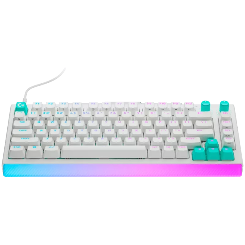 Logitech G512 X 75 mekaaninen pelinäppäimistö - valkoinen - US International - langallinen USB