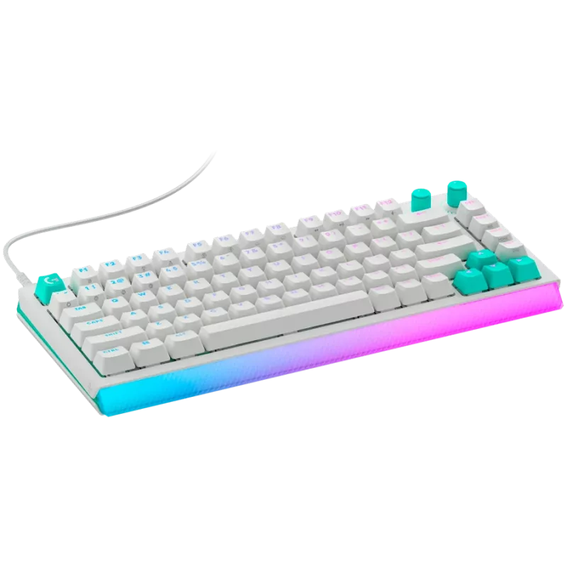 Logitech G512 X 75 mekaaninen pelinäppäimistö - valkoinen - US International - langallinen USB