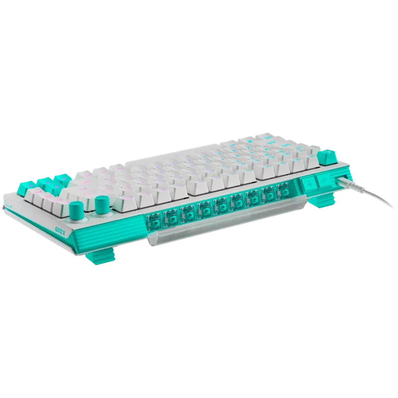 Logitech G512 X 75 mekaaninen pelinäppäimistö - valkoinen - US International - langallinen USB