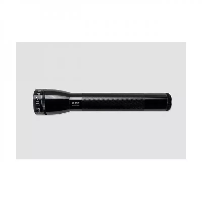 Maglite ML25LT 3 C-Cell LED-taskulamppu, musta, 177 lumenia