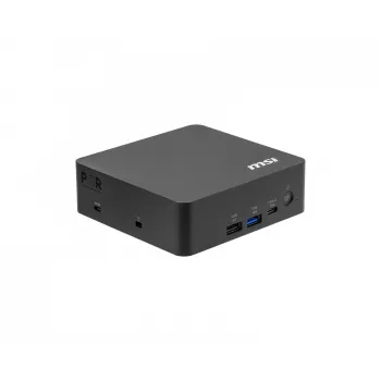 MSI Cubi NUC AI+ 3MG-005BEU Mini PC, Intel Core Ultra 5 322, ei käyttöjärjestelmää, musta