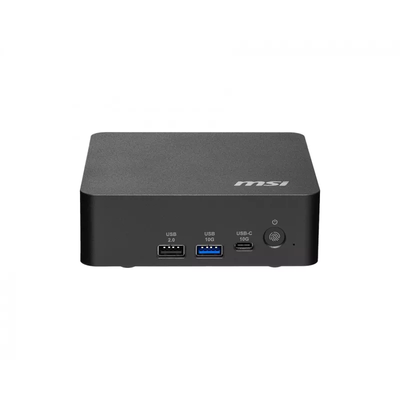 MSI Cubi NUC AI+ 3MG-005BEU Mini PC, Intel Core Ultra 5 322, ei käyttöjärjestelmää, musta