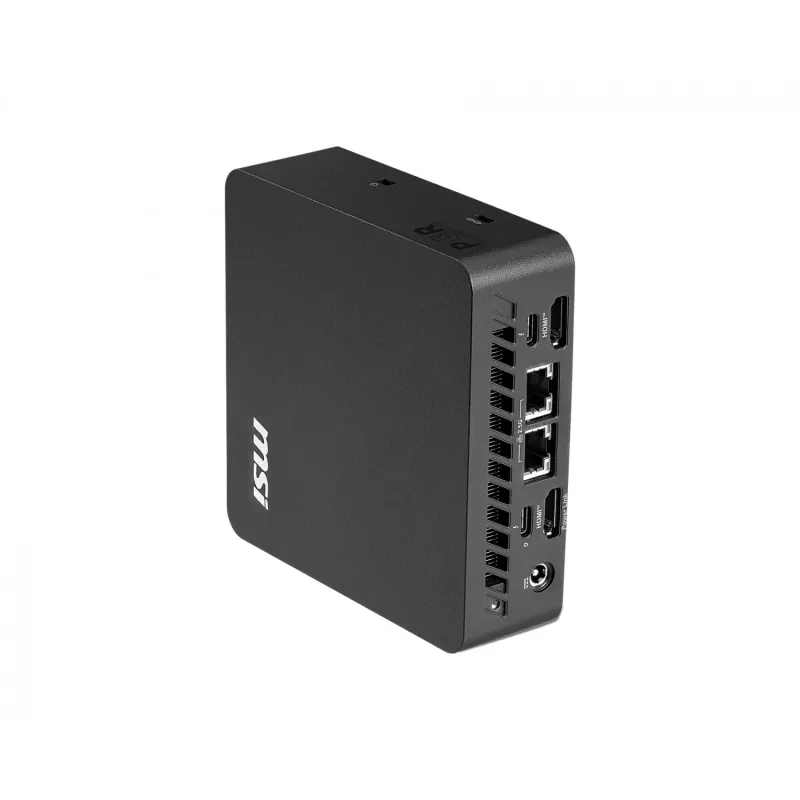 MSI Cubi NUC AI+ 3MG-005BEU Mini PC, Intel Core Ultra 5 322, ei käyttöjärjestelmää, musta