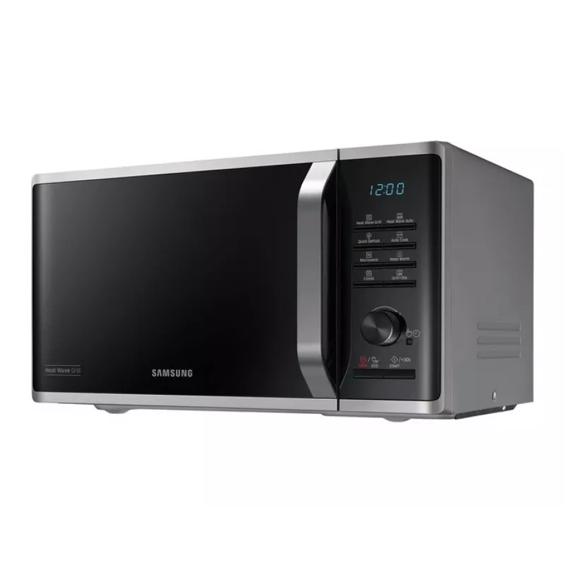 Samsung Mikroaaltouuni MG23K3575AS/EO 23L 800W Grill hopea/musta