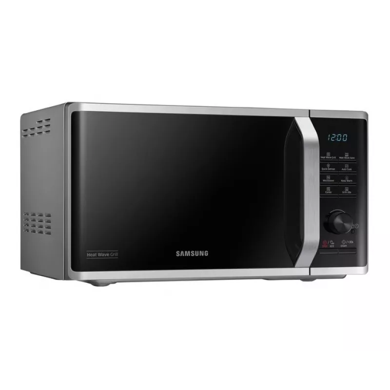 Samsung Mikroaaltouuni MG23K3575AS/EO 23L 800W Grill hopea/musta