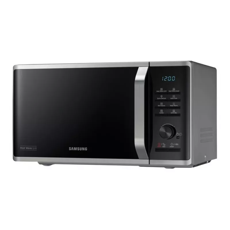 Samsung Mikroaaltouuni MG23K3575AS/EO 23L 800W Grill hopea/musta