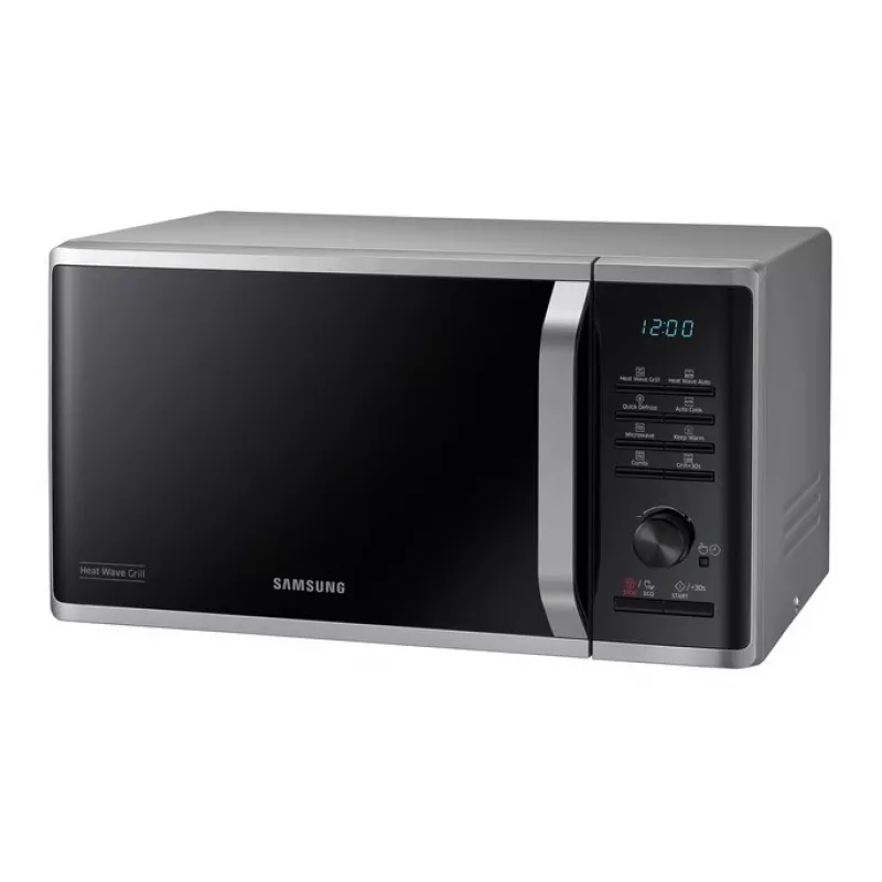 Samsung Mikroaaltouuni MG23K3575AS/EO 23L 800W Grill hopea/musta
