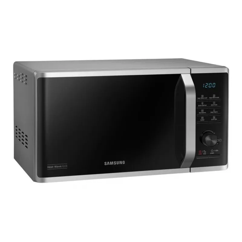 Samsung Mikroaaltouuni MG23K3575AS/EO 23L 800W Grill hopea/musta