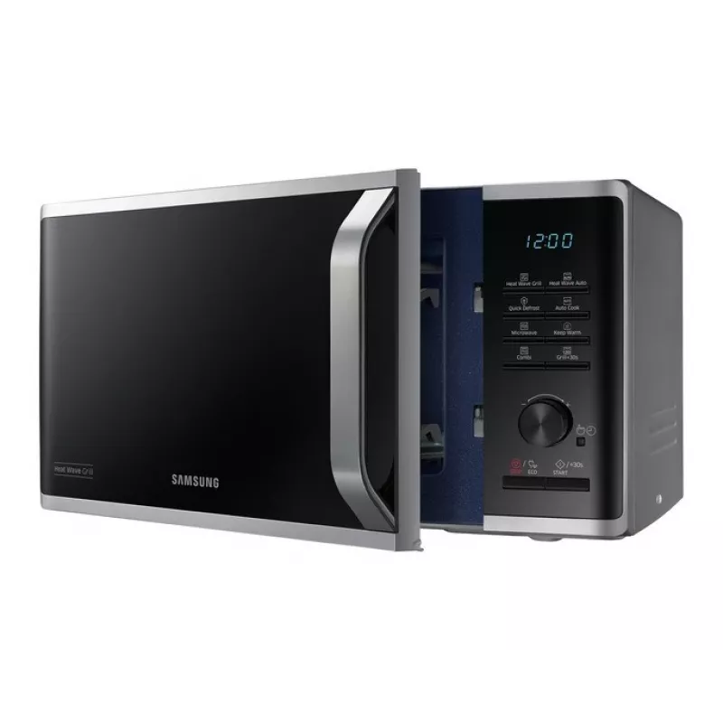Samsung Mikroaaltouuni MG23K3575AS/EO 23L 800W Grill hopea/musta