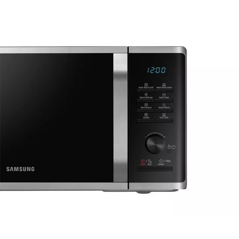 Samsung Mikroaaltouuni MG23K3575AS/EO 23L 800W Grill hopea/musta