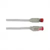 EFB-Elektronik RJ45-liitäntäkaapeli Cat.7 S/FTP LSZH harmaa 2 m