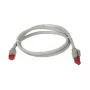 EFB-Elektronik RJ45-liitäntäkaapeli Cat.7 S/FTP LSZH harmaa 2 m