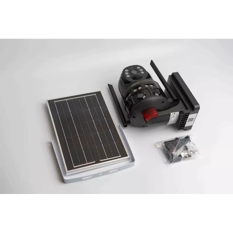 Technaxx TX-329 Dual 4G LTE -ulkovalvontakamera 3MP+3MP aurinkopaneelilla