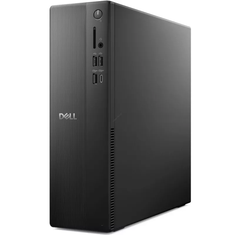Dell Pro Slim Essential QVS1260 -pöytätietokone, Intel Core i5-14400, 8GB DDR5, 512GB SSD, Intel UHD Graphics 730, Windows 11 Pro, Wi-Fi + Bluetooth, USB-näppäimistö ja -hiiri, ulkoinen USB-DVD-asema DW316, 3 vuoden Pro Support